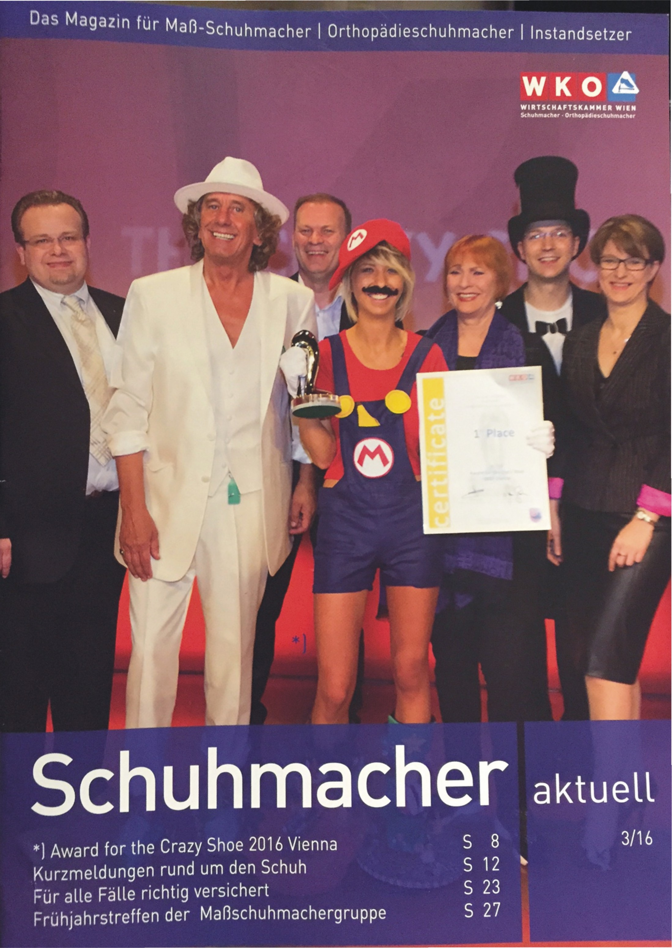 Tony Rei Grazy Shoe Award